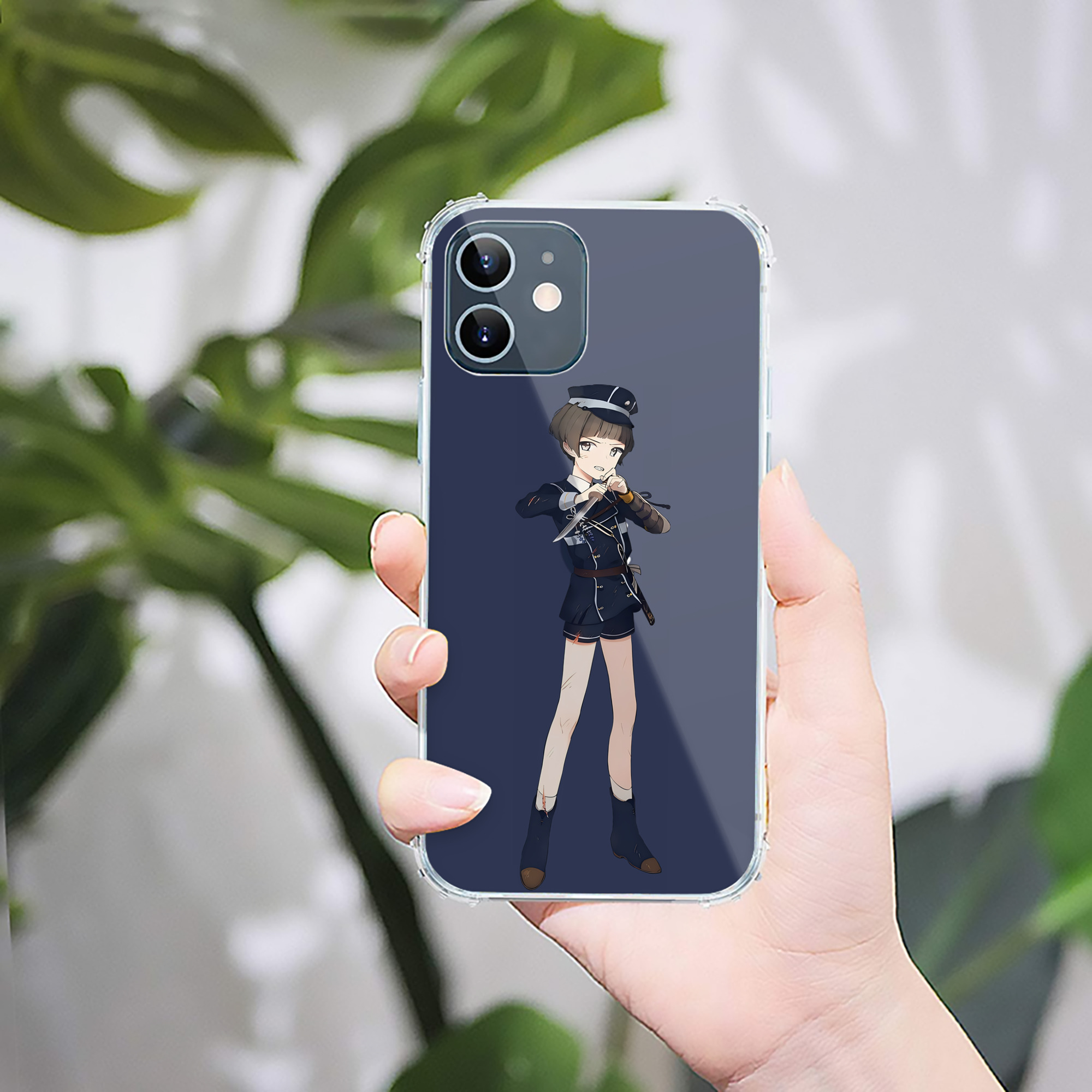 （画像用） 刀剣乱舞 Touken Ranbu 【iPhone 12シリーズ対応】透明スマホケース（クリアソフトケース）